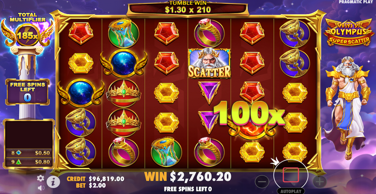 Gates of Olympus Super Scatter Elegante Leute spielen Poker an einem grünen Casino-Tisch